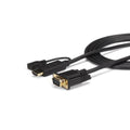 Startech HD2VGAMM6, HDMI to VGA Cable - 1.8m (6 ft.), 1080p, 1920 x 1200, Active HDMI Cable, Monitor Cable, Computer Cable, 1 Year