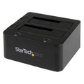 StarTech UNIDOCKU33, Universal hard drive docking station - SATA and IDE dock - 2.5in &amp; 3.5in HDD and SSD docking station with UASP &amp; SATA III - SATA 6Gbps transfer speeds, 2 Years