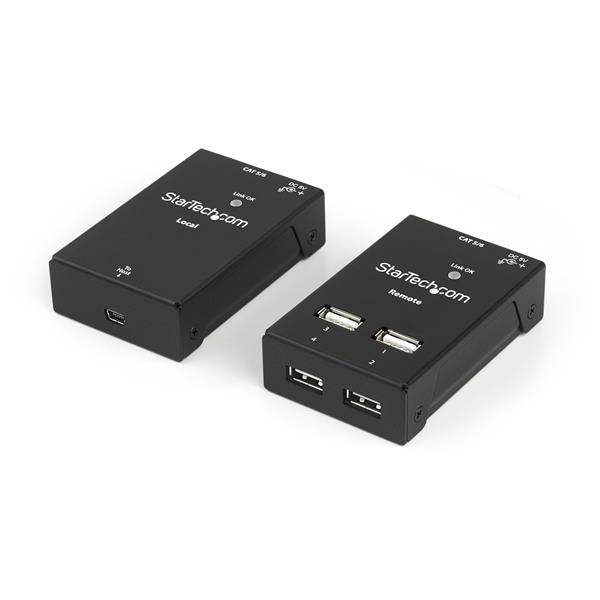 Startech USB2004EXTV, 4 Ports, USB2.0 Extender, CAT5/CAT6 Extender, Maximum Transfer Distance: 50m, 2 Year warranty