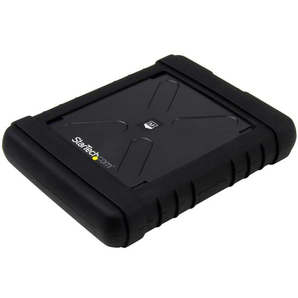Startech S251BRU33, USB 3.0 to 2.5" SATA SSD/HDD Enclosure - UASP Enhanced External Hard Drive Enclosure - MIL-STD-810G Rated Case, 1 Year Warranty
