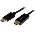 StarTech DP2HDMM1MB, DisplayPort to HDMI converter cable - 3 ft (1m) - DP to HDMI adapter with built-in cable - (M / M) Ultra HD 4K - Connect your DisplayPort source to an HDMI television or projector