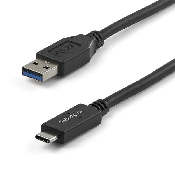 Startech USB31AC1M, 1m, USB-A to USB-C Cable, 10 Gbps, 1 Year Warranty