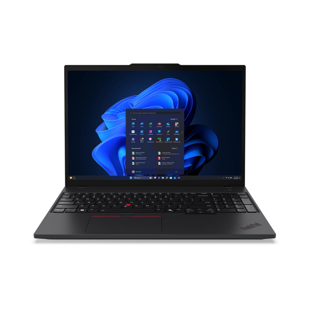 Lenovo ThinkPad T16 Gen 4 (Intel) Copilot+ PC Intel Core Ultra 5 226V Laptop 40.6 cm (16") WUXGA 16 GB LPDDR5x-SDRAM 512 GB SSD Wi-Fi 7 (802.11be) Windows 11 Pro Black English