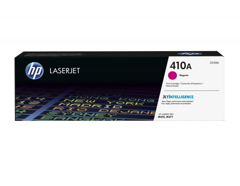 HP CF413A, 410A Magenta Laserjet Toner Cartridge