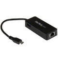 STARTECH USB-C TO GbE ADAPTER, USB 3.0(1), TB3 COMPATIBLE, BLACK, 2YR