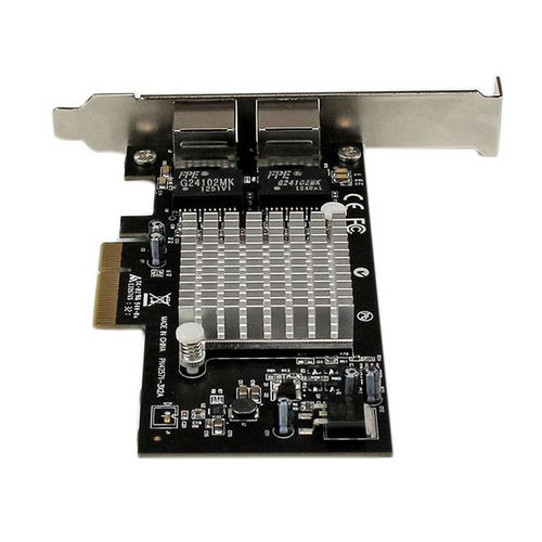 STARTECH 2 PORT GbE PCIe NETWORK CARD, STD PROFILE, 2YR