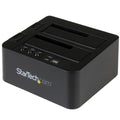 Startech SDOCK2U313R, USB 3.1 (10Gbps) Standalone Duplicator Dock for 2.5in &amp; 3.5in SATA SSD/HDD Drives - HDD Cloner with Fast-Speed Duplication up to 28G