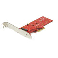 StarTech PEX4M2E1, x4 PCI Express to M.2 PCIe SSD Adapter, Connect a PCIe M.2 SSD (NVMe or AHCI) to your computer through PCI Express, 1 Year