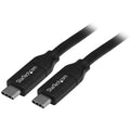 StarTech USB2C5C4M, USB-C Transfer Cable, Male to Male, Black, 2 Year Warranty