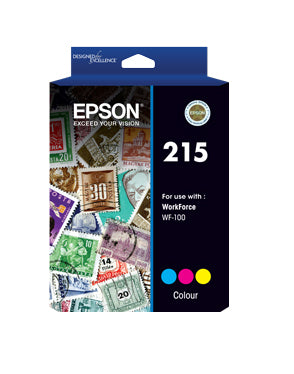 Epson C13T216092, 215 Tri Colour Ink Cartridge