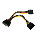 Startech PYO2SATA, 6in SATA Power Y Splitter Cable Adapter- M/F, 1 Year Warranty