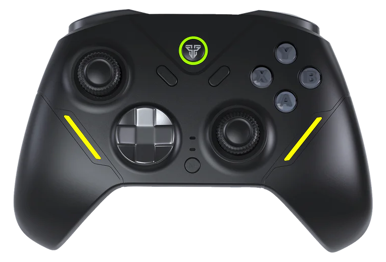Fantech Zenith Pro WGP18 RGB Wireless Gaming Controller, Compatible with PC/Steam/Switch 1 and 2/Android/iOS, Tri-mode (2.4GHz/BT 5.2/Wired USB-C), Hall Effect, 14 Programmable Buttons, Up to 8Hrs Battery Life, Motion-Control, Charging Dock