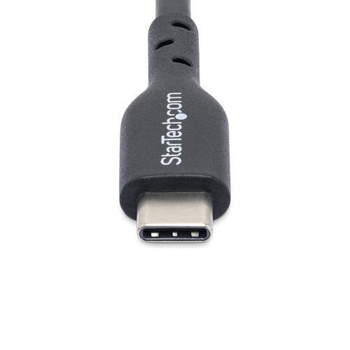 StarTech.com 10ft (3m) USB-C Charging Cable, Charge & Sync, 60W (3A) PD, USB 2.0 Laptop Charger Cable, TPE Jacket - Black USB C Charging Cord