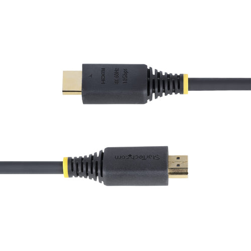 StarTech.com 1m (3.3ft) Premium Certified High Speed HDMI Cable, 4K 60Hz/1440p 144Hz, HDR10/HDCP 2.2/ARC, 18Gbps, UHD HDMI 2.0 Cord for TV/Monitor/Display, TPE Jacket