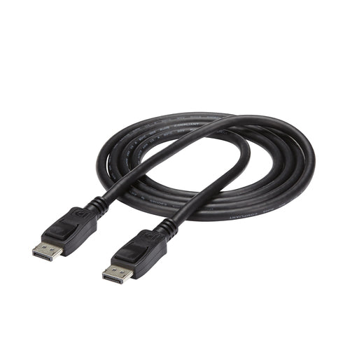StarTech.com 6ft (1.8m) DisplayPort 1.2 Cable - 4K x 2K Ultra HD VESA Certified DisplayPort Cable - DP to DP Cable for Monitor - DP Video/Display Cord - Latching DP Connectors