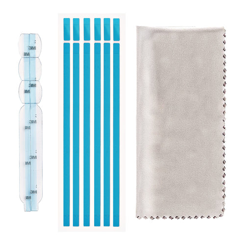 StarTech.com Privacy Screen Adhesive Strips and Mounting Tabs - Universal Installation Kit for Laptop/Computer Monitor Anti Glare Privacy Filters, Replacement Strips/Holder Tabs - TAA