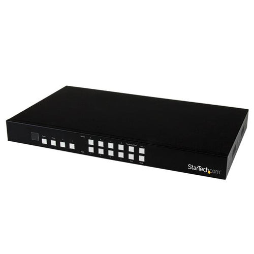 StarTech.com 4x4 HDMI Matrix Switch with Picture-and-Picture Multiviewer or Video Wall - TAA