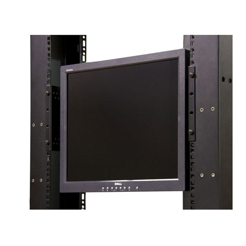 StarTech.com 4U Universal VESA LCD Monitor Mounting Bracket for 19-inch Rack or Cabinet - TAA Compliant - Cold-Pressed Steel Bracket