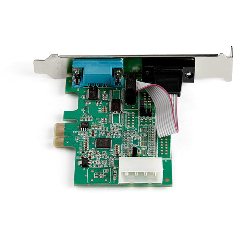 STARTECH.COM 2 PORT D-SUB PCIe RS232 ADAPTER CARD, LOW & STD PROFILE, LTW