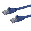 StarTech.com 2m CAT6 Ethernet Cable - Blue CAT 6 Gigabit Ethernet Wire -250MHz 100W PoE RJ45 UTP Network/Patch Cord Snagless w/Strain Relief Individually Tested