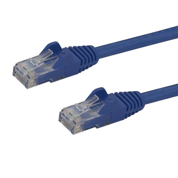 STARTECH.COM 7.5M CAT6 CABLE, RJ45 PATCH CORD, SNAGLESS, 650MHz 100W, BLUE, LTW