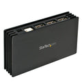 StarTech.com 7 Port Compact Black USB 2.0 Hub - TAA