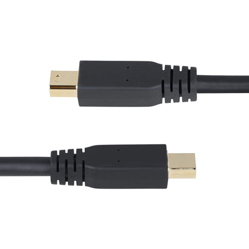 StarTech.com 10ft (3m) Mini DisplayPort to DisplayPort 1.4 Cable - 8K 60Hz/4K 120Hz HBR3 HDR, UHD mDP to DP 1.4 Cord, Ultra HD Monitor/Video Cable