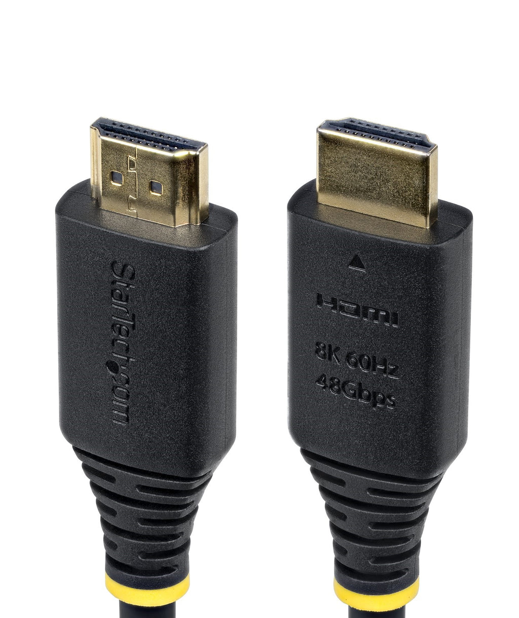 StarTech.com 4m (13ft) Certified Ultra High Speed HDMI Cable, 8K 60Hz/4K 120Hz, HDMI 2.1 Cable with HDR10+ / eARC, 48Gbps, 8K HDMI Cord for Monitor/TV/Display, Flexible TPE Jacket