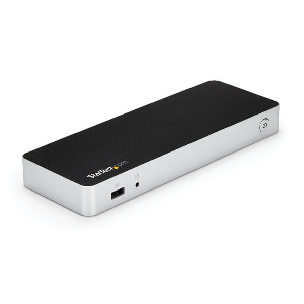 StarTech MST30C2HHPD, Dual Monitor USB C Dock, For Windows Laptops, 4K MST, with 60W Power Delivery (USB PD), Laptop Docking Station, 3 Years