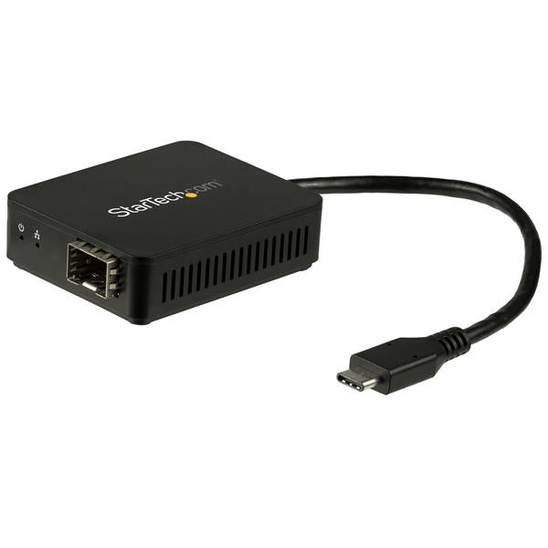 StarTech US1GC30SFP, USB-C to Fiber Optic Converter-Open SFP, 2 Year Warranty