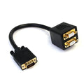 StarTech 	VGASPL1VV, VGA to 2x VGA Video Splitter Cable M/F - VGA Y Cable, 1 ft / 30cm, 5 Years