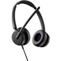 EPOS 1001251, IMPACT 460, Wired Stereo Headset, USB‑C Connectivity with Included USB‑C to USB‑A Adapter, Dual‑Microphone Noise Filtering, Wideband Audio (20Hz–20kHz), Lift‑to‑Mute Boom Arm, Busylight Indicator, UC Optimized, On‑Ear Design, Black, 2