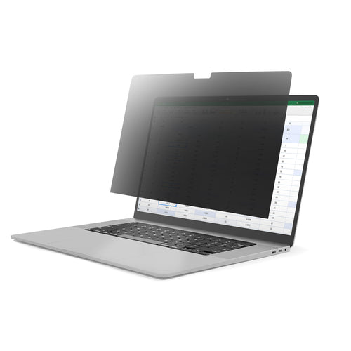 StarTech.com 16-inch MacBook Pro M1 M2 M3 M4 Flip-Over Laptop Privacy Screen, Blue Light Screen Protector, Double-Sided Anti-Glare Matte or Glossy, Laptop Privacy Filter