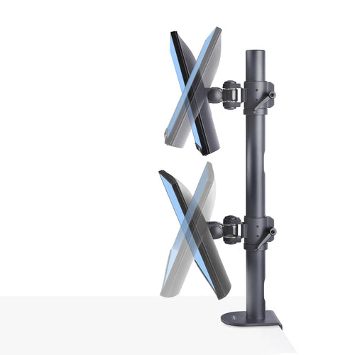 STARTECH.COM Desk Mount For 2x Vertically Stacked Monitors, Dual 49"; TAA, 5 YR