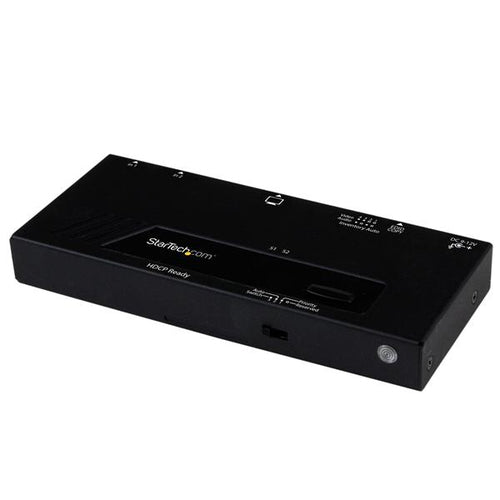 STARTECH 2 PORT HDMI SWITCH, AUTO/ PRIORITY SWITCHING, 1080p, 2YR