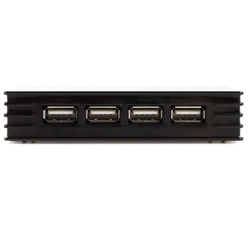 StarTech.com 7 Port Compact Black USB 2.0 Hub - TAA