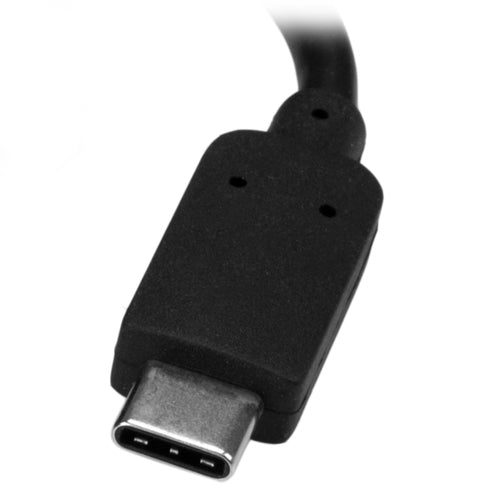 STARTECH USB-C TO GbE ADAPTER, TB3 COMPATIBLE, USB-C PD, BLACK, 2YR