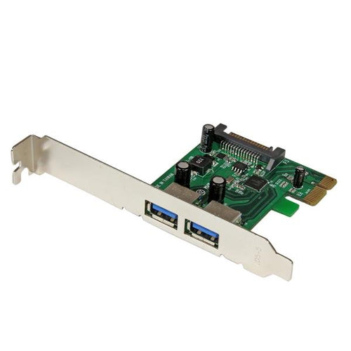 STARTECH.COM 2 PORT USB-A (3.0) PCIe CARD WITH UASP, STD PROFILE, 2YR