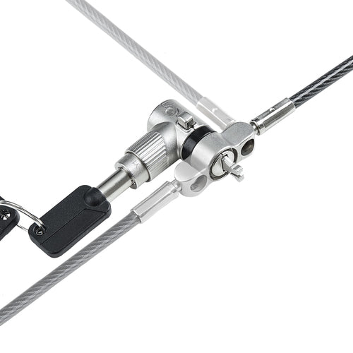 STARTECH 2M UNIVERSAL LAPTOP LOCK COMPATIBLE w/ NOBLE WE DGE/NANO/K-SLOT, KEYED LOCK
