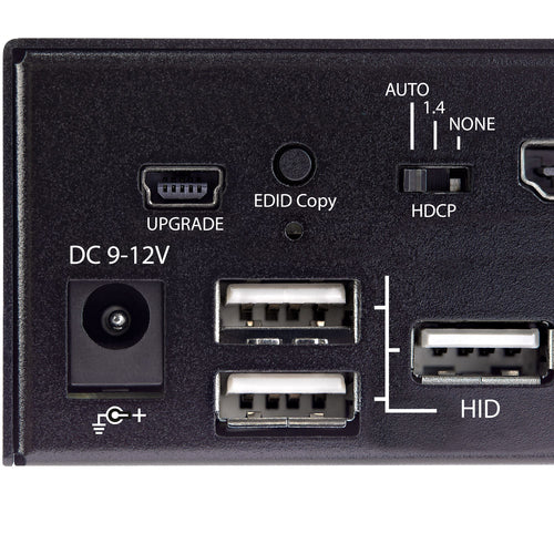 STARTECH 2 PORT SINGLE HDMI KVM SWITCH, 4K(60Hz), USB, AUDIO, 2YR WTY