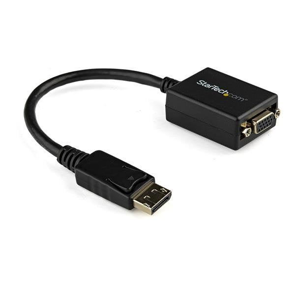 StarTech DP2VGA2, DisplayPort to VGA Video Adapter Converter, 1 Year Warranty