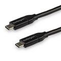 Startech USB2C5C3M, USB-C to USB-C Cable 5A PD, Length: 3m, Black, 2 Year Warranty