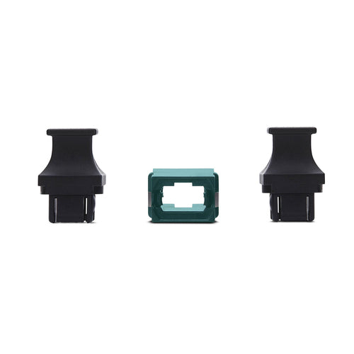 StarTech.com MPO/MTP Coupler, Single Mode/Multimode Fiber Adapter, Key Up-Key Down, Fiber Optic MPO/MTP Coupler - Aqua