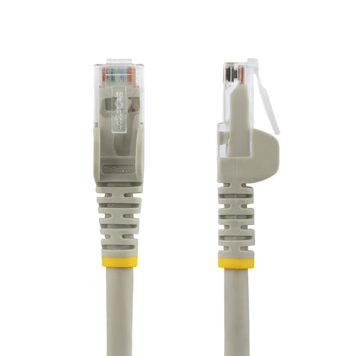 StarTech.com 7m CAT6 Ethernet Cable - LSZH (Low Smoke Zero Halogen) - 10 Gigabit 250Mhz 100W PoE RJ45 10GbE UTP Network Patch Cord Snagless with Strain Relief - Grey, CAT 6, ETL Verified, 24AWG