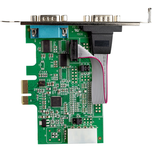 STARTECH.COM 2 PORT D-SUB PCIe RS232 ADAPTER CARD, LOW & STD PROFILE, LTW