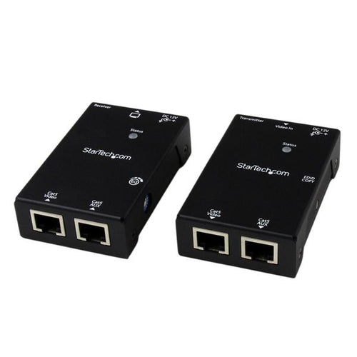 STARTECH HDMI OVER DUAL LAN EXTENDER, UP TO 50M OVER CAT5e/ 6, PWR, 2YR