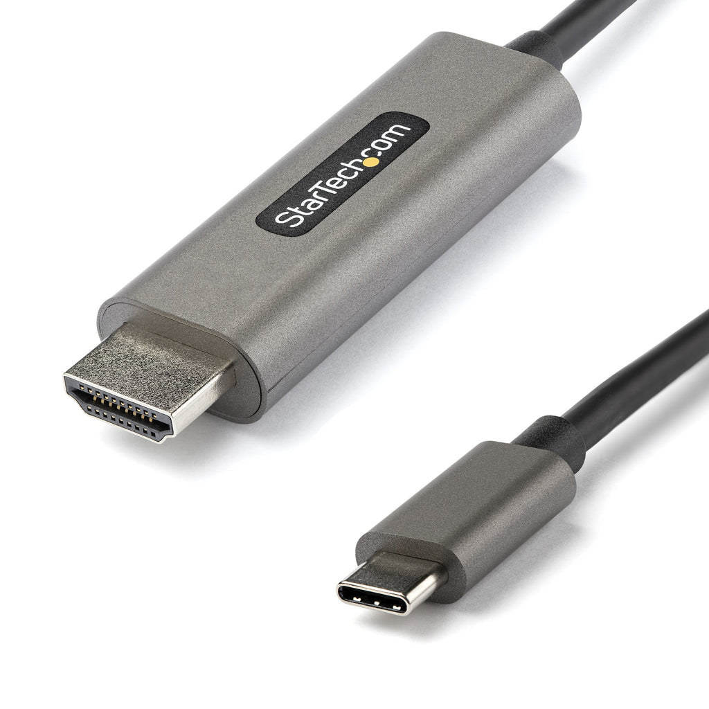 StarTech.com 16.4ft (5m) USB C to HDMI Cable 4K 60Hz w/ HDR10 - Ultra HD USB Type-C to 4K HDMI 2.0b Video Adapter Cable - USB-C to HDMI HDR Monitor/Display Converter - DP 1.4 Alt Mode HBR3