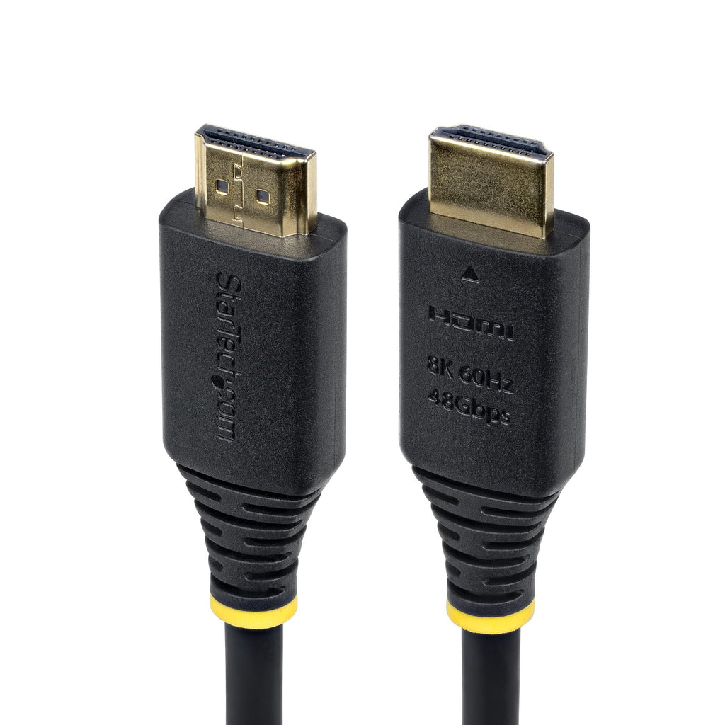 StarTech.com 3m (10ft) Certified Ultra High Speed HDMI Cable, 8K 60Hz/4K 120Hz, HDMI 2.1 Cable with HDR10+ / eARC, 48Gbps, 8K HDMI Cord for Monitor/TV/Display, Flexible TPE Jacket
