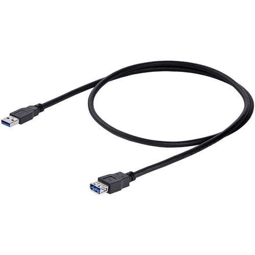 StarTech.com 1m Black SuperSpeed USB 3.0 (5Gbps) Extension Cable A to A - M/F