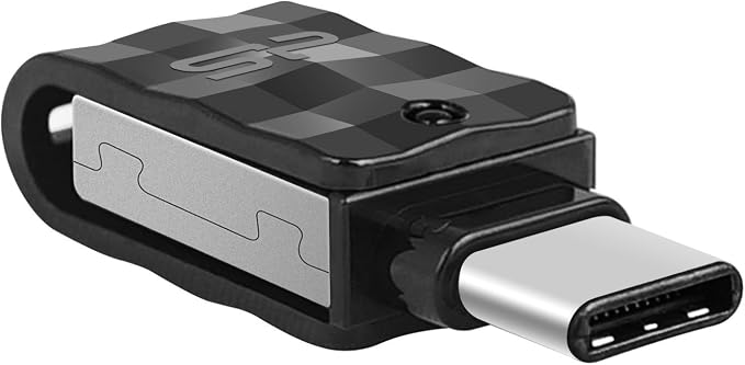 Silicon Power SP064GBUC3C31V1K, Mobile C31 OTG, 64GB, USB 3.2 G1, Type-A & Type-C, 5 Year Warranty